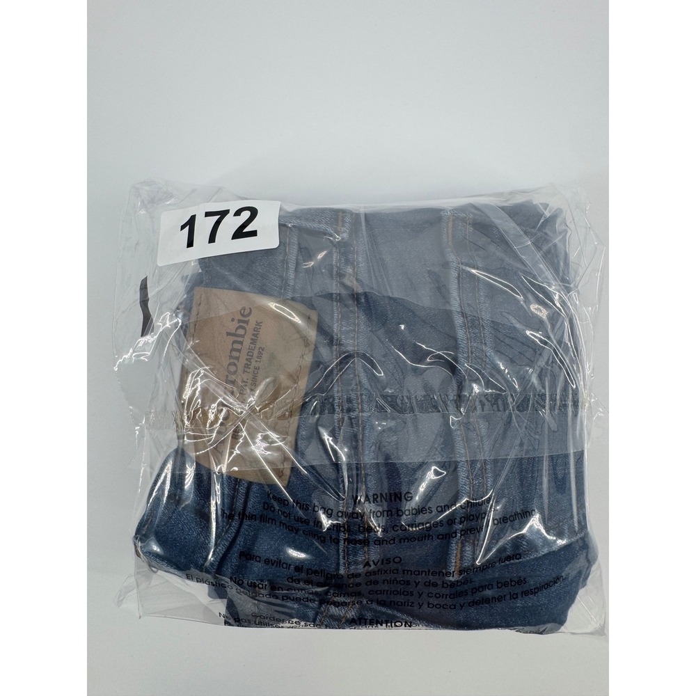 Abercrombie Kids Straight Leg Jeans Medium Wash Blue Size 9/10 Long - Picture 11 of 11